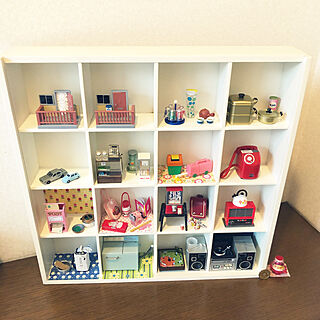 ミニチュア 昭和レトロのおしゃれなインテリア・部屋・家具の実例