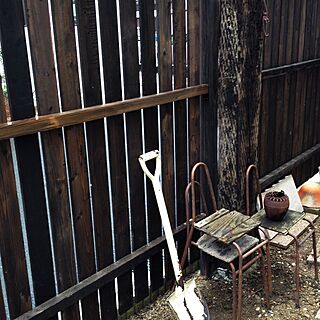 玄関/入り口/古い家/古い椅子/JUNK/南部鉄器？...などのインテリア実例 - 2015-01-05 09:00:02