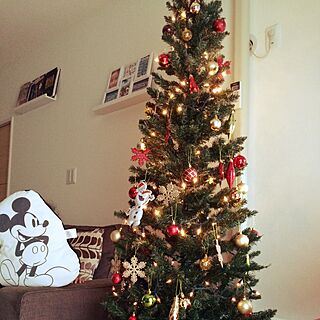リビング/クリスマスツリーのインテリア実例 - 2015-12-07 07:11:44