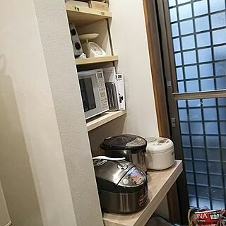 キッチン/パントリー/家電収納のインテリア実例 - 2016-11-16 12:29:21