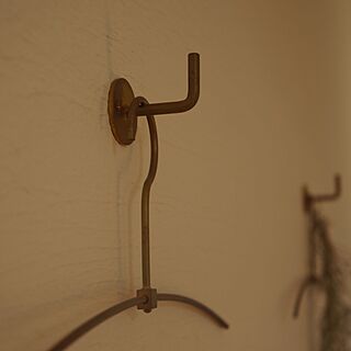 壁/天井/ハンガー/真鍮/DIYのインテリア実例 - 2016-01-02 14:19:28