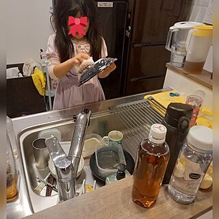 キッチン/子どもと暮らす/こどもと暮らす。/こどものいる暮らし/乳児がいる生活...などのインテリア実例 - 2023-03-17 19:24:41