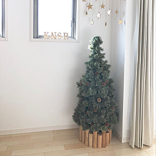 RoomClipはじめました/クリスマスツリー150cm/クリスマスツリー/初投稿/ダイソー...などのインテリア実例 - 2019-11-24 01:09:38