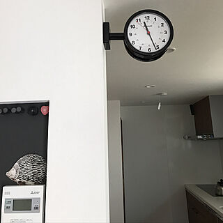壁/天井/ダルトン/両面時計のインテリア実例 - 2017-08-06 11:28:54