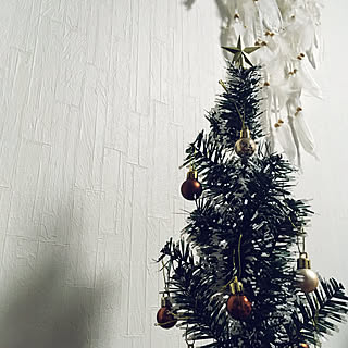 机/クリスマスツリー/100均のインテリア実例 - 2018-11-29 20:08:29