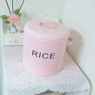 キッチン/Pink/RICE缶/米びつのインテリア実例 - 2016-06-15 19:59:35