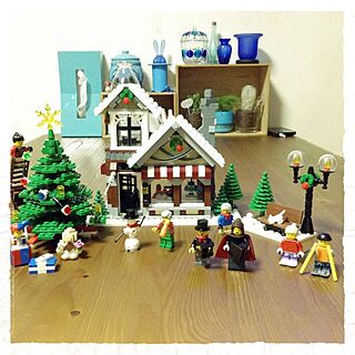 玄関/入り口/LEGO/レゴ/クリスマス/コレクションのインテリア実例 - 2013-10-29 17:57:02