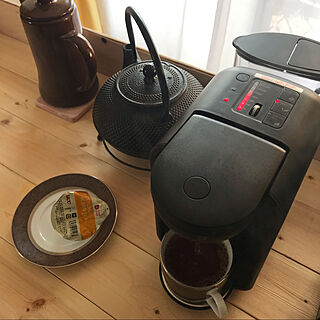 キッチンカウンターDIY/1×4材/鉄茶瓶/コーヒーマシン/DRIP POD...などのインテリア実例 - 2019-12-23 10:20:10