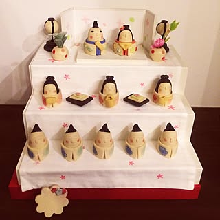 岡崎順子さん お雛様一段飾り 【公式通販】