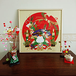 布細工兎雛 お正月飾り お月見にも