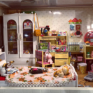 ドールハウス 昭和レトロのおしゃれなインテリア・部屋・家具の実例 