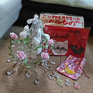 部屋全体/RCの出会いに感謝♡/posauruちゃんのワイヤークラフト/posauruちゃんの作品/posauruちゃん ありがとう...などのインテリア実例 - 2018-08-01 18:46:03