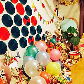 部屋全体/いつもいいね！ありがとうございます♪/つる性ガジュマル/多肉植物/クリスマス...などのインテリア実例 - 2015-12-20 22:05:42