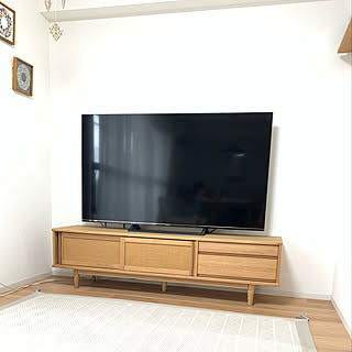 モモナチュラル/モモナチュラル テレビボード/テレビ台/テレビボード/バーズワーズ...などのインテリア実例 - 2020-07-11 20:34:18