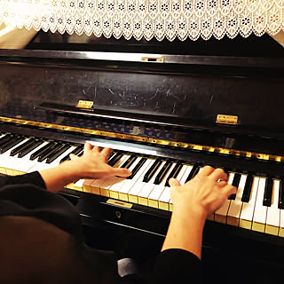 音楽のある暮らし/ピアノ/ベッド周りのインテリア実例 - 2021-04-02 11:34:27