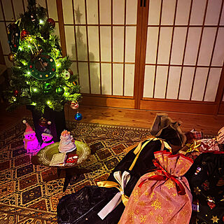 障子/クリスマス/リノベーション/リビング/ミニクリスマスツリー...などのインテリア実例 - 2022-12-26 00:08:24