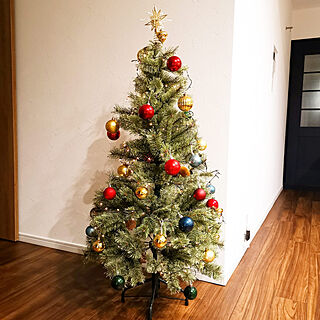 リビング/クリスマス/スタジオクリップのツリー/イケアの飾りのインテリア実例 - 2021-11-27 21:27:05