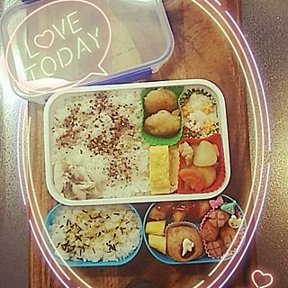 キッチン/男子弁当/幼稚園のお弁当/高校生弁当/娘のお弁当...などのインテリア実例 - 2017-05-16 07:17:21