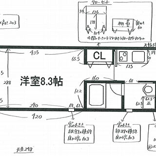 部屋全体/一人暮らし/大学生男子の部屋/引っ越し前/見取り図...などのインテリア実例 - 2019-03-29 08:51:40