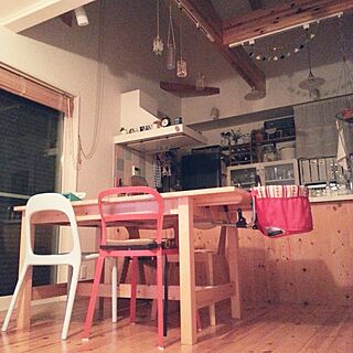 キッチン/セリア/こどもと暮らす/DIY/IKEAがいっぱい...などのインテリア実例 - 2016-08-16 21:59:28