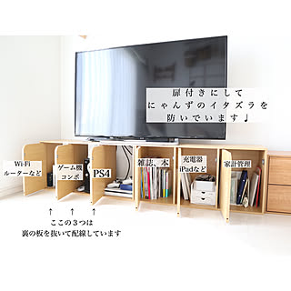 カラーボックス/テレビボード/収納/インテリア/建売住宅...などのインテリア実例 - 2019-12-01 21:04:54