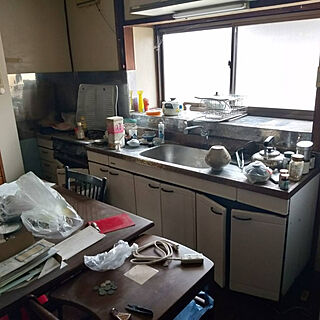 キッチン/before画像/DIY/レトロ/台所...などのインテリア実例 - 2020-11-06 12:15:18