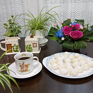 キッチン/コーヒーのある暮らし/バラ/薔薇/お花...などのインテリア実例 - 2019-06-10 14:48:27