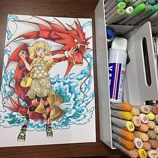イラスト ポケモンのおしゃれなアレンジ 飾り方のインテリア実例 Roomclip ルームクリップ