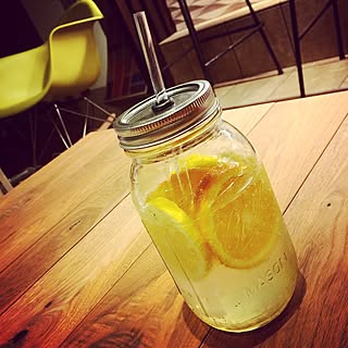 机/食器/Mason Jar/イームズチェアのインテリア実例 - 2015-02-15 22:41:42