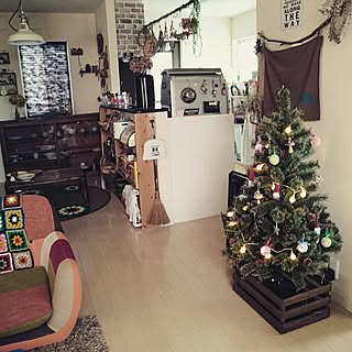 部屋全体/クリスマス/古民家系/和風 インテリア/おうちカフェに憧れて...などのインテリア実例 - 2016-11-14 09:27:51