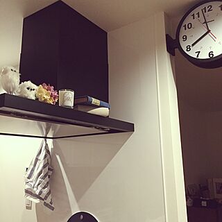 キッチン/ダルトンの時計/IKEA/紫陽花/セリア...などのインテリア実例 - 2017-02-03 12:55:39
