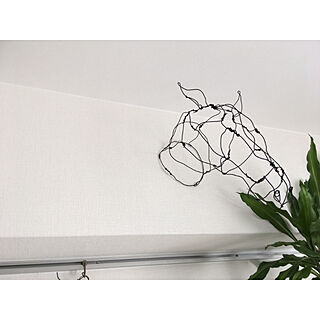 壁/天井/おしゃれ/壁掛け/ワイヤーアート/IKEA...などのインテリア実例 - 2019-03-12 15:45:08