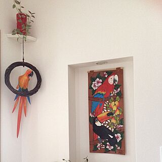 棚/Brazilian bird/decorationのインテリア実例 - 2015-05-26 10:47:46