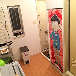 キッチン/おそ松さん/オタク部屋/オタク/ポスターのインテリア実例 - 2016-04-09 18:39:37