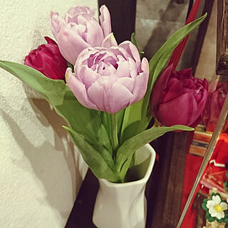 お花のある暮らし/ﾁｭｰﾘｯﾌﾟのインテリア実例 - 2019-03-01 21:20:21