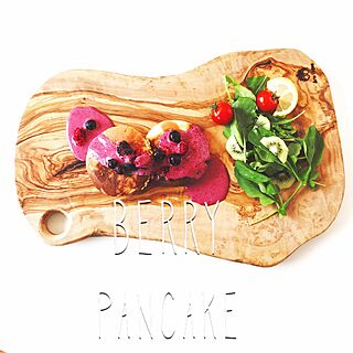 キッチン/wood皿/パンケーキ/Arte Legno/アルテレニョ...などのインテリア実例 - 2015-03-01 07:52:26