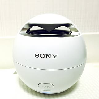 リビング/SONY/White/SONYスピーカー/simpleのインテリア実例 - 2015-04-13 23:00:36