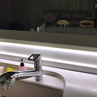 キッチン/LEDテープライト/DIY/バー風のインテリア実例 - 2017-05-21 19:44:16