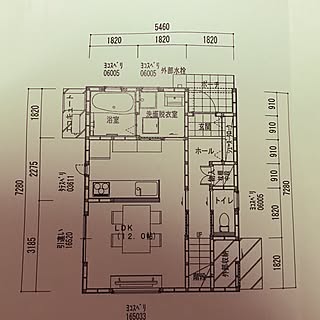 部屋全体/ファーストプラン/初投稿/自分サイズ/間取り...などのインテリア実例 - 2017-05-06 19:50:24