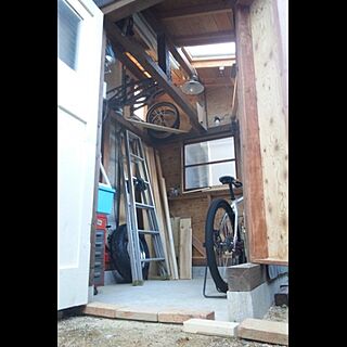 Motorcycle/shed/バイク小屋/DIY/天窓のインテリア実例 - 2017-06-26 18:28:58