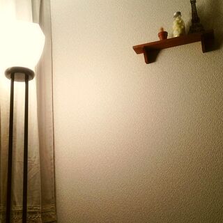 ベッド周り/照明/スタンドランプ/ナチュラルな間接照明のインテリア実例 - 2013-09-26 23:43:02
