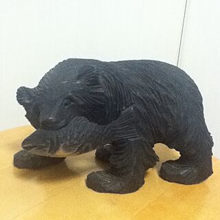置物/旅行みやげ/木彫りの熊/くまのインテリア実例 - 2012-05-20 18:41:14