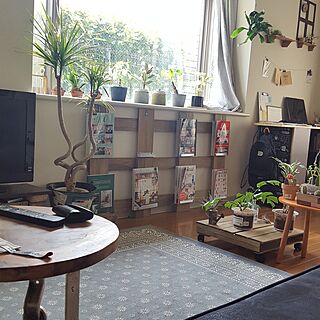 部屋全体/ソファー/DIY/ホームセンター/100円ショップ...などのインテリア実例 - 2017-05-16 07:39:17