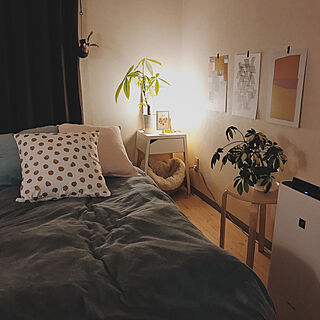 ポスターのある部屋/1R/一人暮らし/IKEA/ひとり暮らし...などのインテリア実例 - 2019-03-06 00:26:21