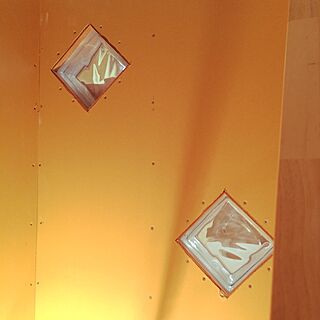 壁/天井/ガラスブロック/新居建築中/リビング階段のインテリア実例 - 2014-08-30 15:06:31