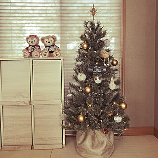 クリスマスツリー 120cm/studio clipのクリスマスツリー/白が好き♡/雑貨/クリスマス準備...などのインテリア実例 - 2021-11-06 11:23:40