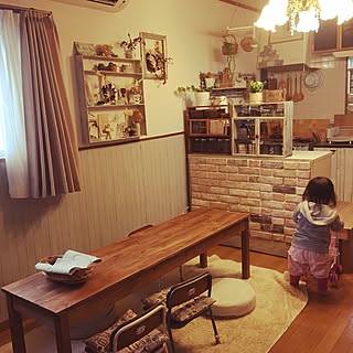 部屋全体/幼稚園椅子/ニトリ/賃貸/戸建て賃貸...などのインテリア実例 - 2016-02-20 13:48:38