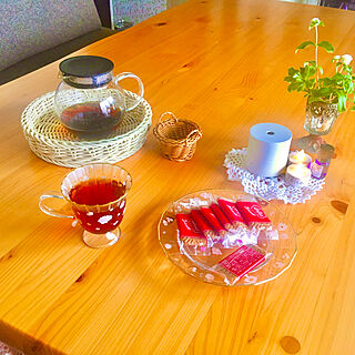 紅茶も美味しい季節♡/癒し♡/秋ですね/雨の日/くつろぎ空間...などのインテリア実例 - 2022-10-07 14:54:08
