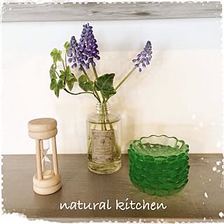 棚/アイビー/ナチュラルキッチン/natural kitchen/リメ瓶...などのインテリア実例 - 2014-03-31 09:40:05