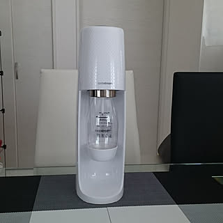 1804新商品/白黒/ダイニングテーブルにも置いてます/sodastream/TVで放映されてた...などのインテリア実例 - 2018-05-15 10:44:49